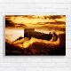 Great Wall of China Sunset Canvas Print