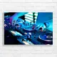 DJ Hands Beat Mixing Canvas Print