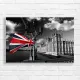 Union Jack & London Icons Canvas Print