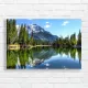 Tranquil Mountain Lake Serenity Canvas Print