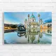 Vienna's Karlskirche & Sculpture Canvas Print