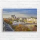 Parisian Autumn Notre Dame Canvas Print