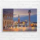 Venice Piazza San Marco Twilight Canvas Print