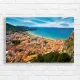 Vibrant Italian Coastal Town Canvas Print