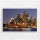 Sydney Opera House at Night Canvas Print