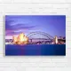 Sydney Opera House & Harbour Bridge Canvas Print