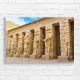 Ancient Egyptian Temple Colossus Canvas Print