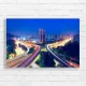 Modern Cityscape Highway Canvas Print