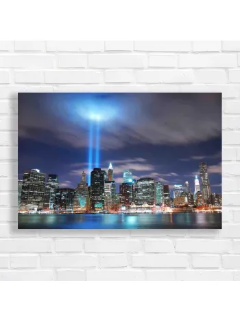 NYC Tribute in Light Canvas Print