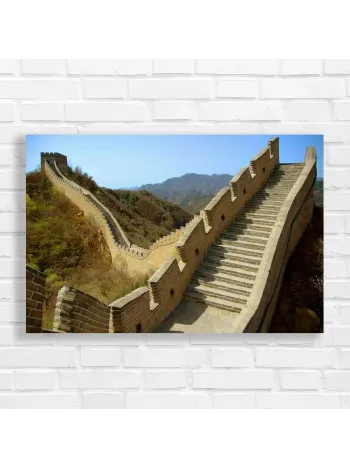 Majestic Great Wall Landscape Canvas Print