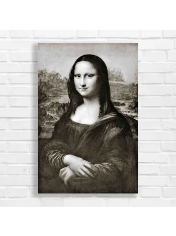 Mona Lisa Classic Portrait Canvas Print