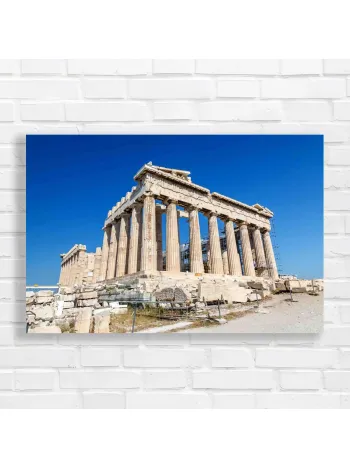 Parthenon Athens Ancient Landmark Canvas Print