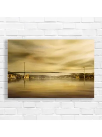 Istanbul Bosphorus Bridge Canvas Print