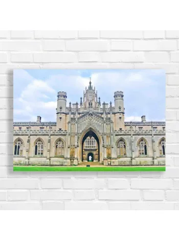 Grand Gothic Architecture Canvas Print
